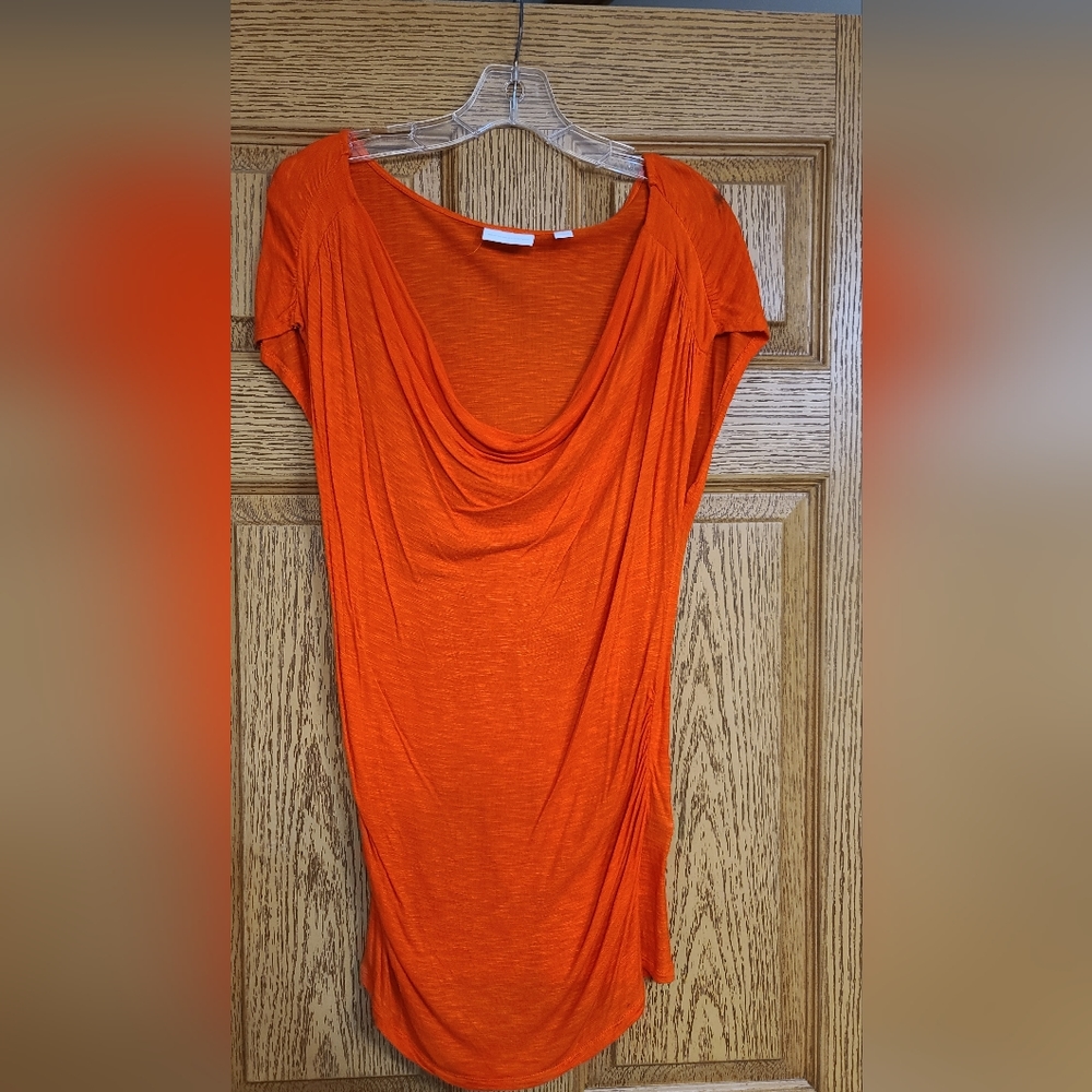 NY&C Orange Short Sleeve Top